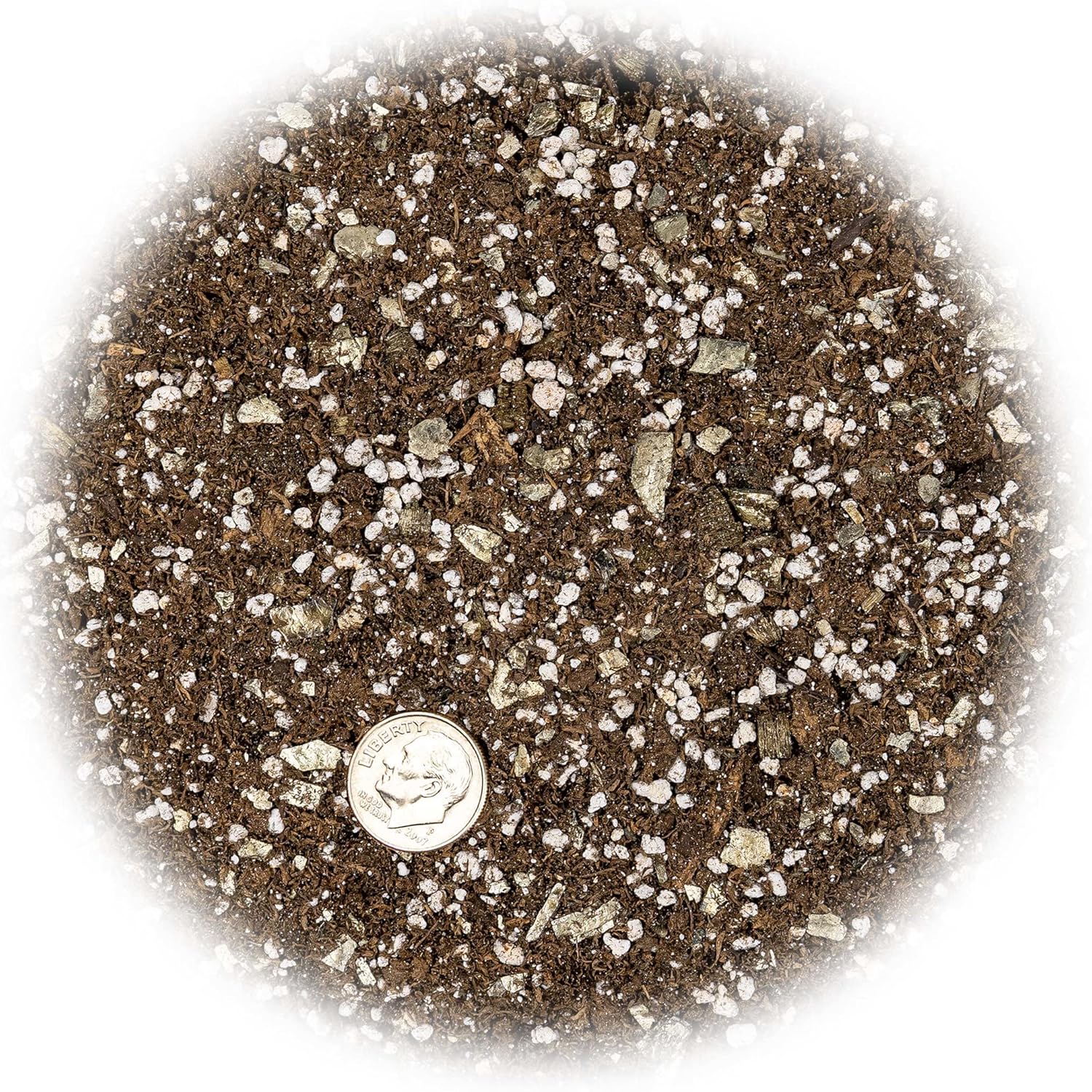 Mezcla de suelo prémium para violetas africanas y gesneriad, perlita hortícola, vermiculita, turba esfagnum, musgo de turba – Fabricado en Estados