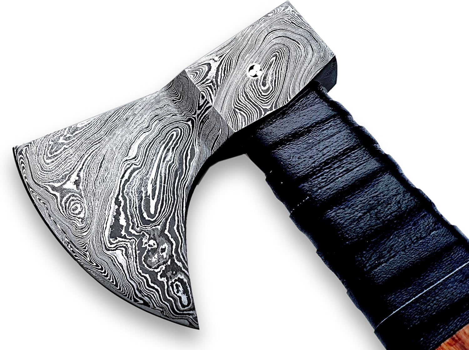 Bonito hacha vikinga de acero de Damasco hecha a mano, hacha, hacha para acampar y senderismo, regalo de cumpleaños, regalo personalizado, hacha con