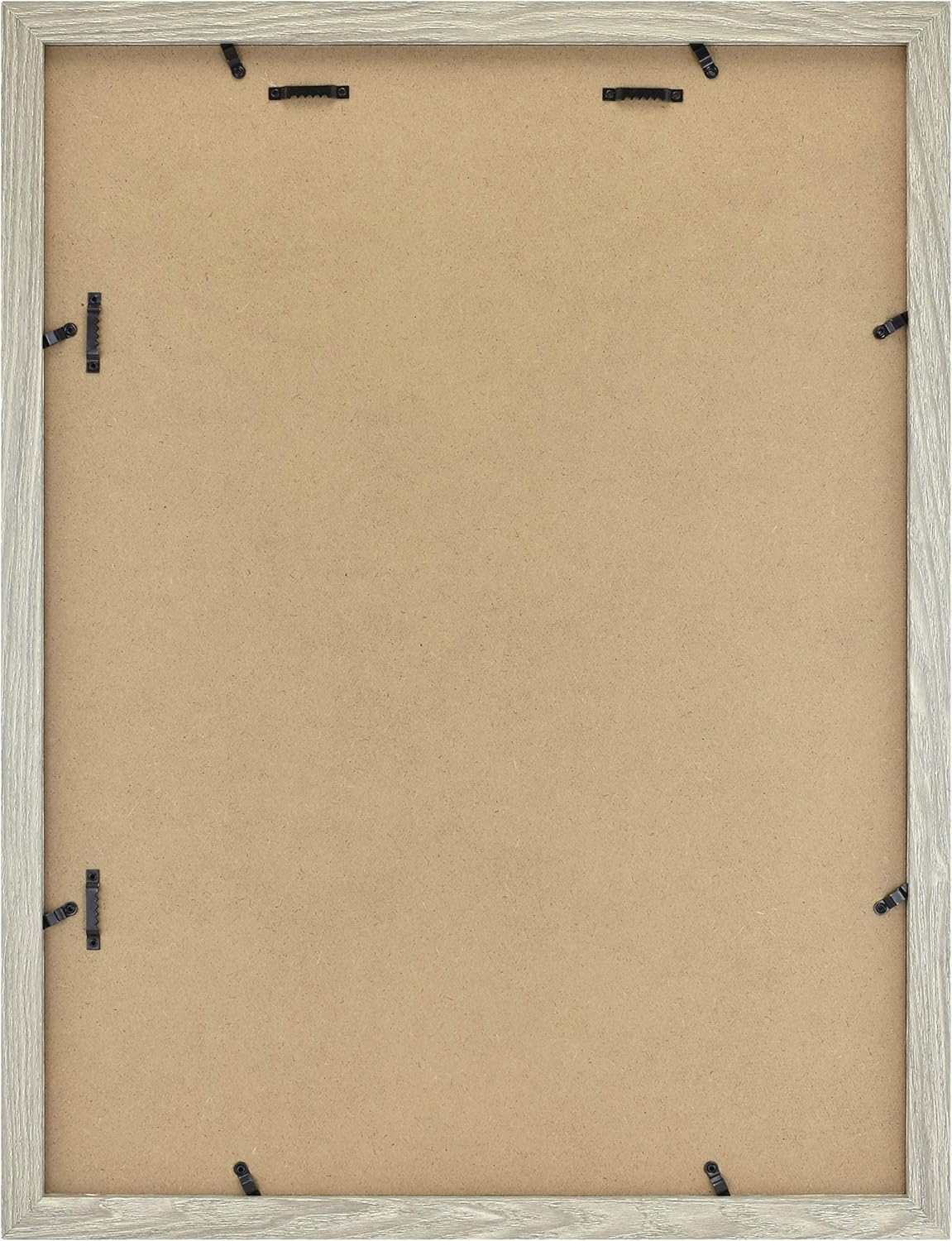 MCS Industries Studio Gallery – Marcos con textura de madera color gris de 18 x 24 pulgadas  45.72 x 60.96 cm., 2 unidades