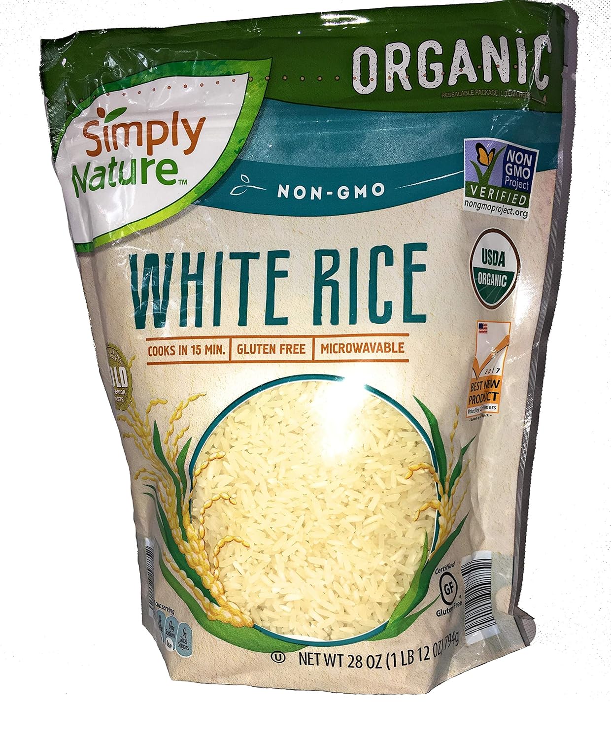 Simply Nature Arroz blanco orgánico