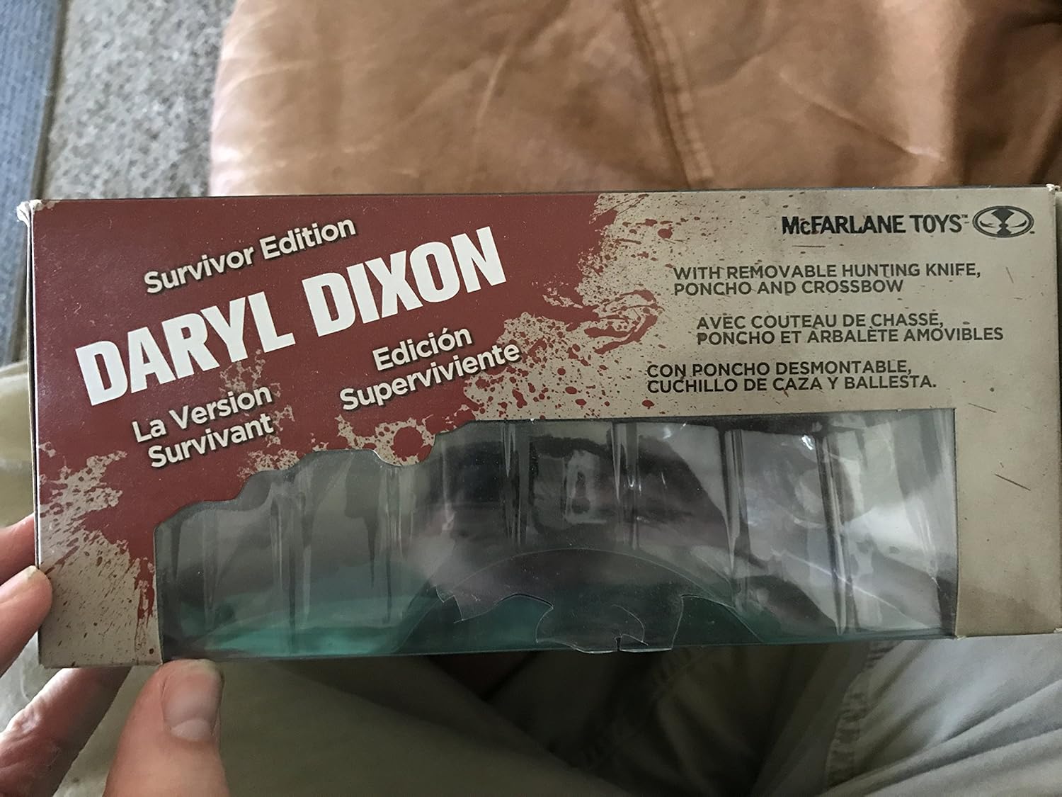 Walking Dead Daryl Dixon Bloody Variant – Figura de sobreviviente de 10 pulgadas