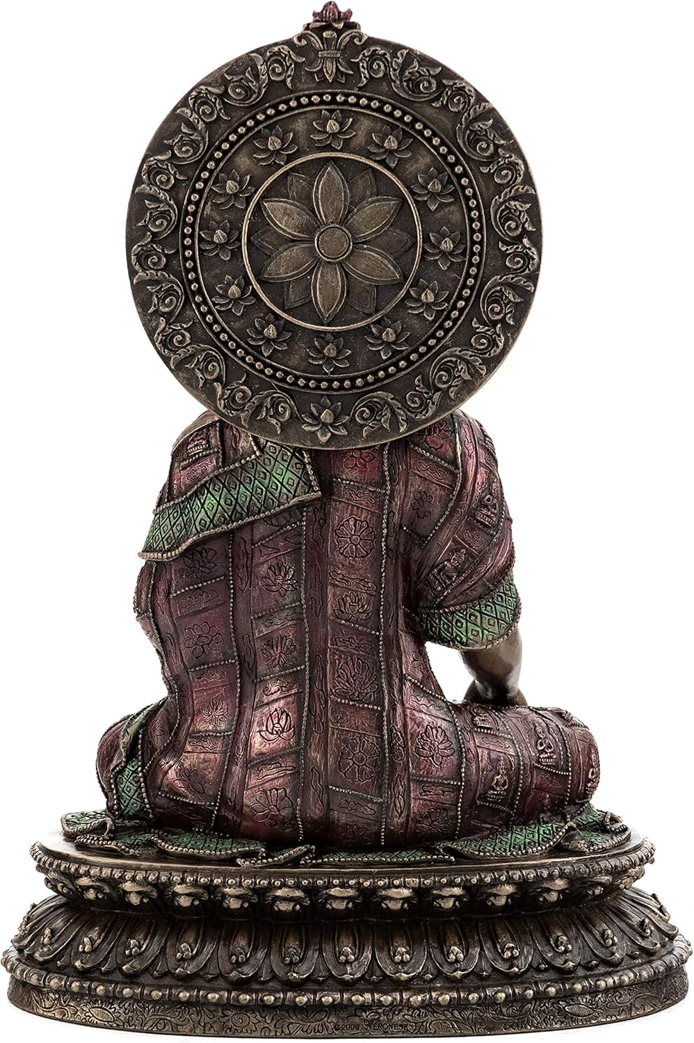 Top Collection Estatua de Buda Shakyamuni – Escultura “El iluminado” en bronce fundido en frío, figura de Buda Supremo de 10.5 pulgadas