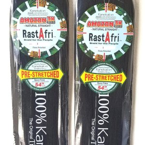 RastAfri Trenza Tienda 3X de 54 pulgadas preestirada 2 paquetes (2) RastAfri Trenza Tienda 3X de 54 pulgadas preestirada 2 paquetes (2)