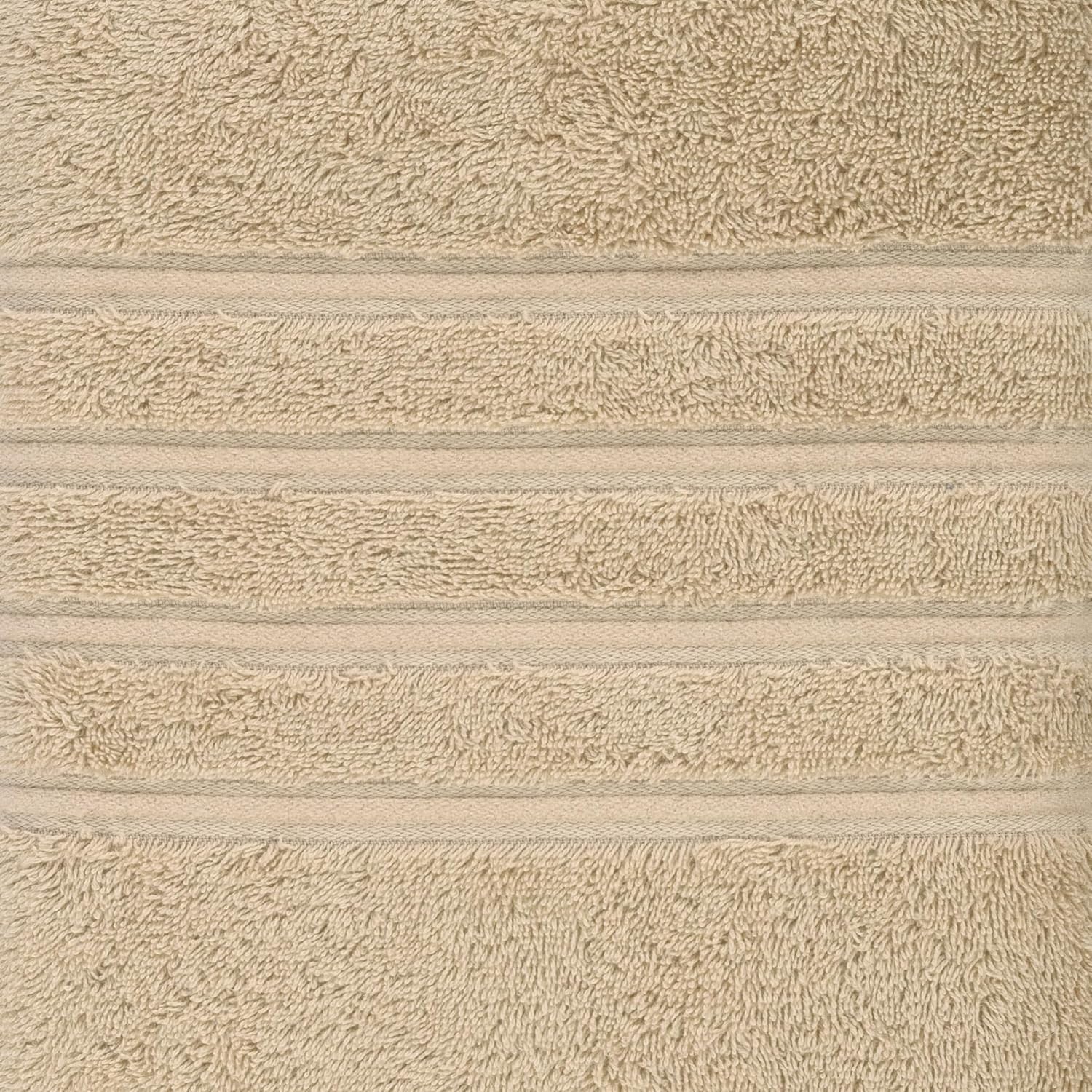 Designer MyTowels – Juego de 6 piezas de algodón Shirpur, color marfil