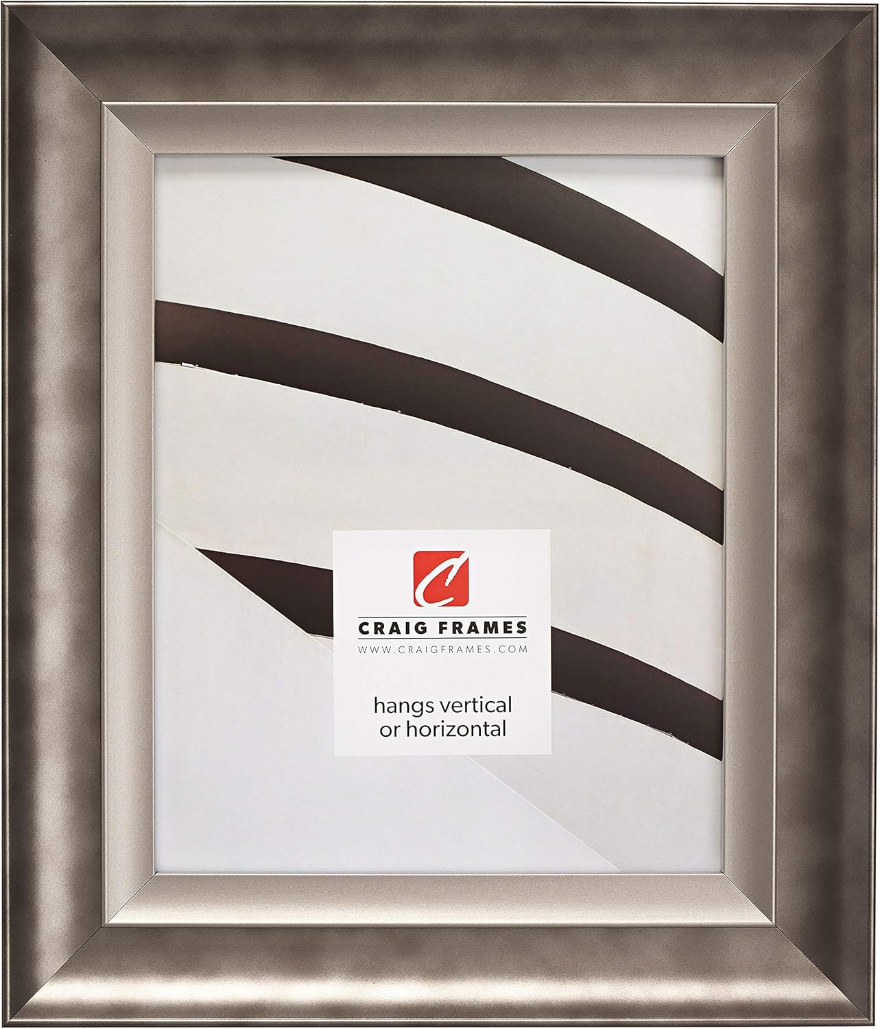 Craig Frames Ventura – Marco de fotos (16 x 20 pulgadas), color peltre