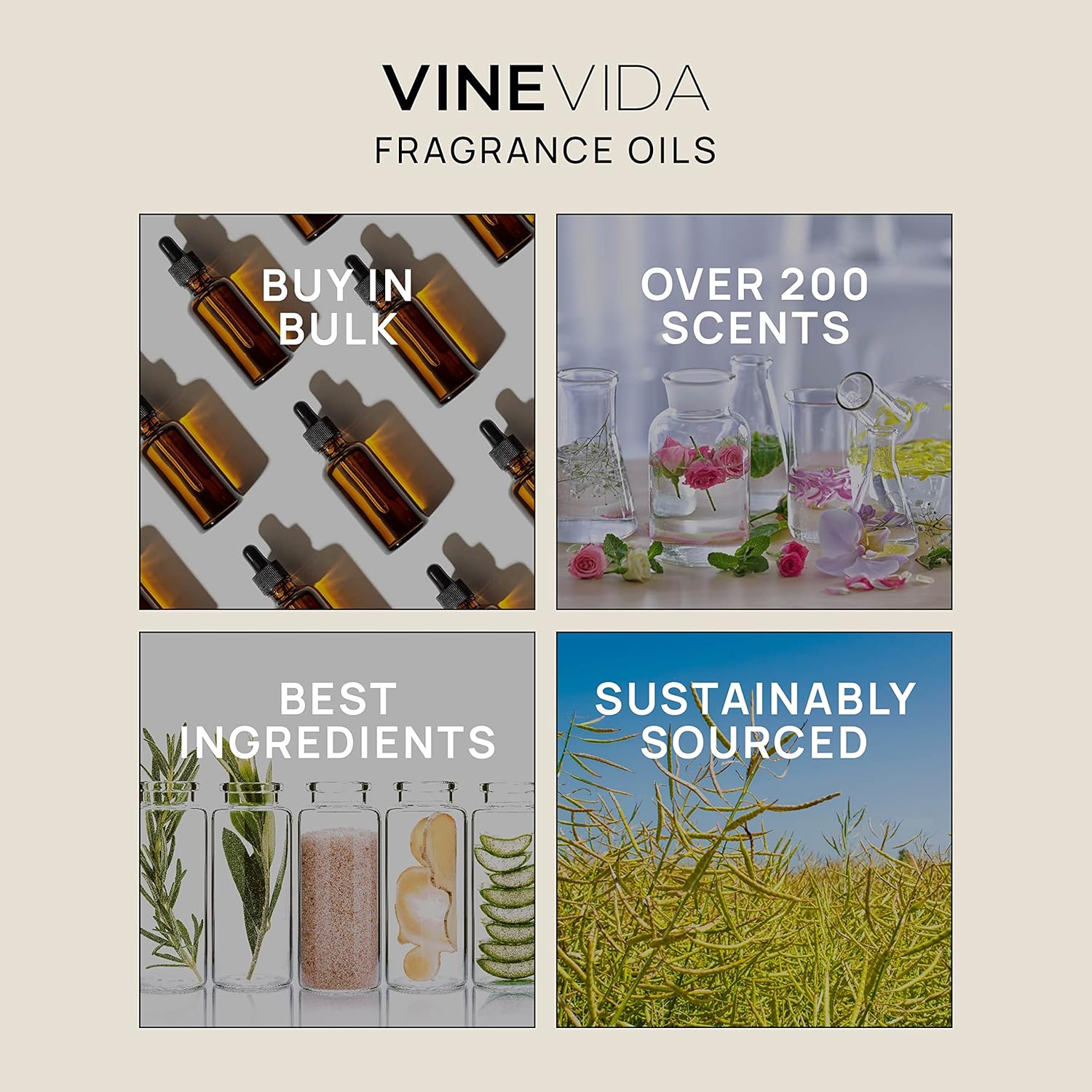VINEVIDA 4 onzas Aceite de fragancia de franela para hacer velas aromáticas para hacer jabón, aceites de perfume, velas de soja, botellas de aerosol