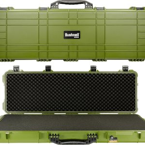 Bushnell Funda rígida para rifle de 48 pulgadas, impermeable, a prueba de golpes y lista para TSA con ruedas Bushnell Funda rígida para rifle de 48 pulgadas, impermeable, a prueba de golpes y lista para TSA con ruedas