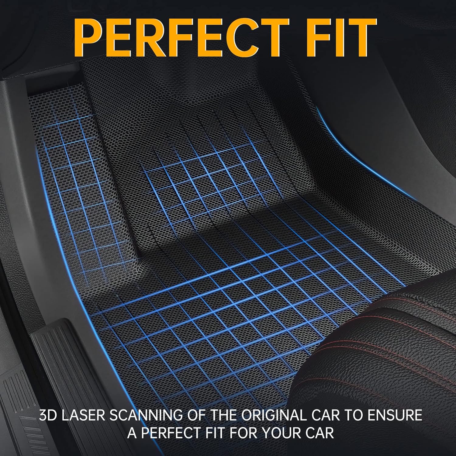 WORFRIL Alfombrillas compatibles con Honda CRV 2017-2022, juego completo CR-V impermeable 3D, forro de carga antideslizante para todo tipo de clima