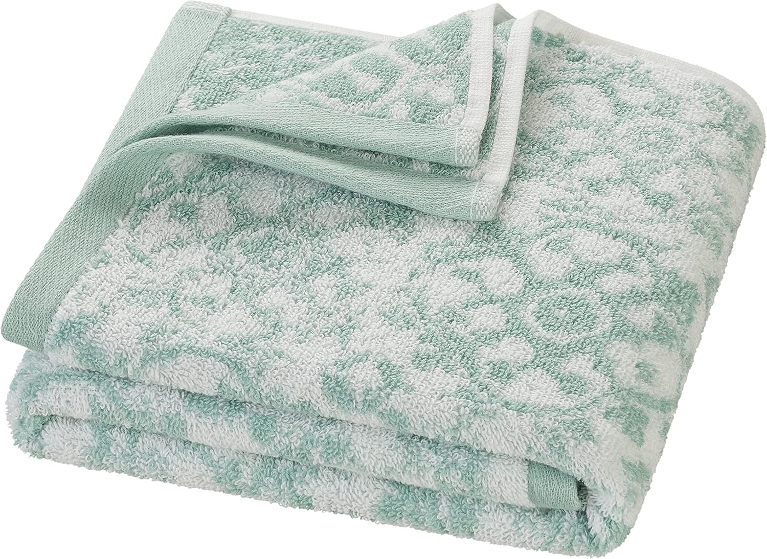 Jessica Simpson Juego de 4 toallas de baño  Aziza  Decoración de baño premium  Incluye 2 toallas de mano y 2 toallas de ducha  100% algodón y