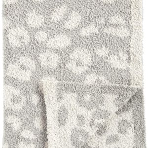 Mud Pie Manta de leopardo para mujer, 16.8 x 16.8 pulgadas Mud Pie Manta de leopardo para mujer, 16.8 x 16.8 pulgadas
