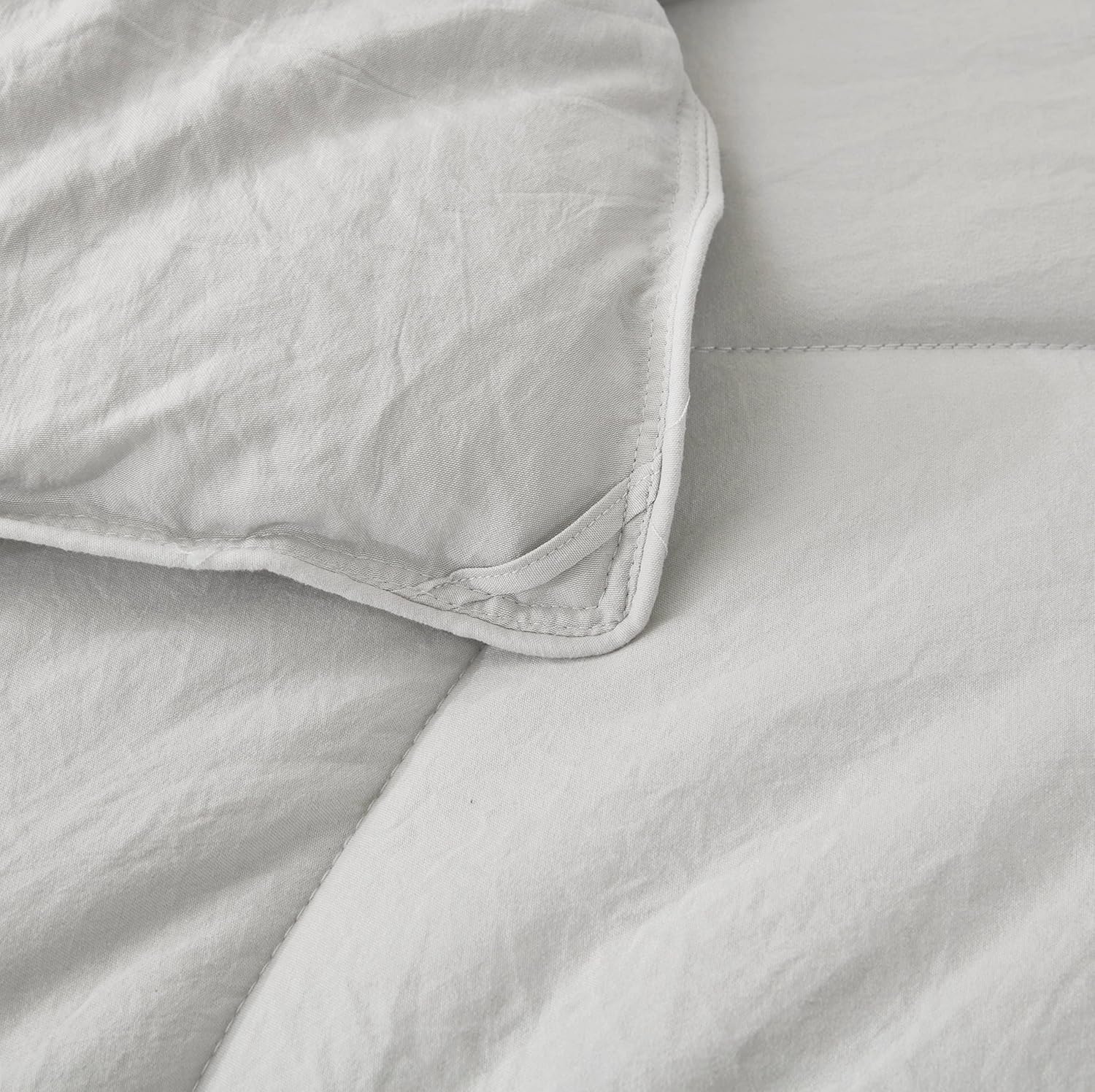 Chezmoi Collection Vero – Juego de edredón de microfibra acolchada de panal de abeja de 3 piezas, ropa de cama hexagonal geométrica ligera lavada