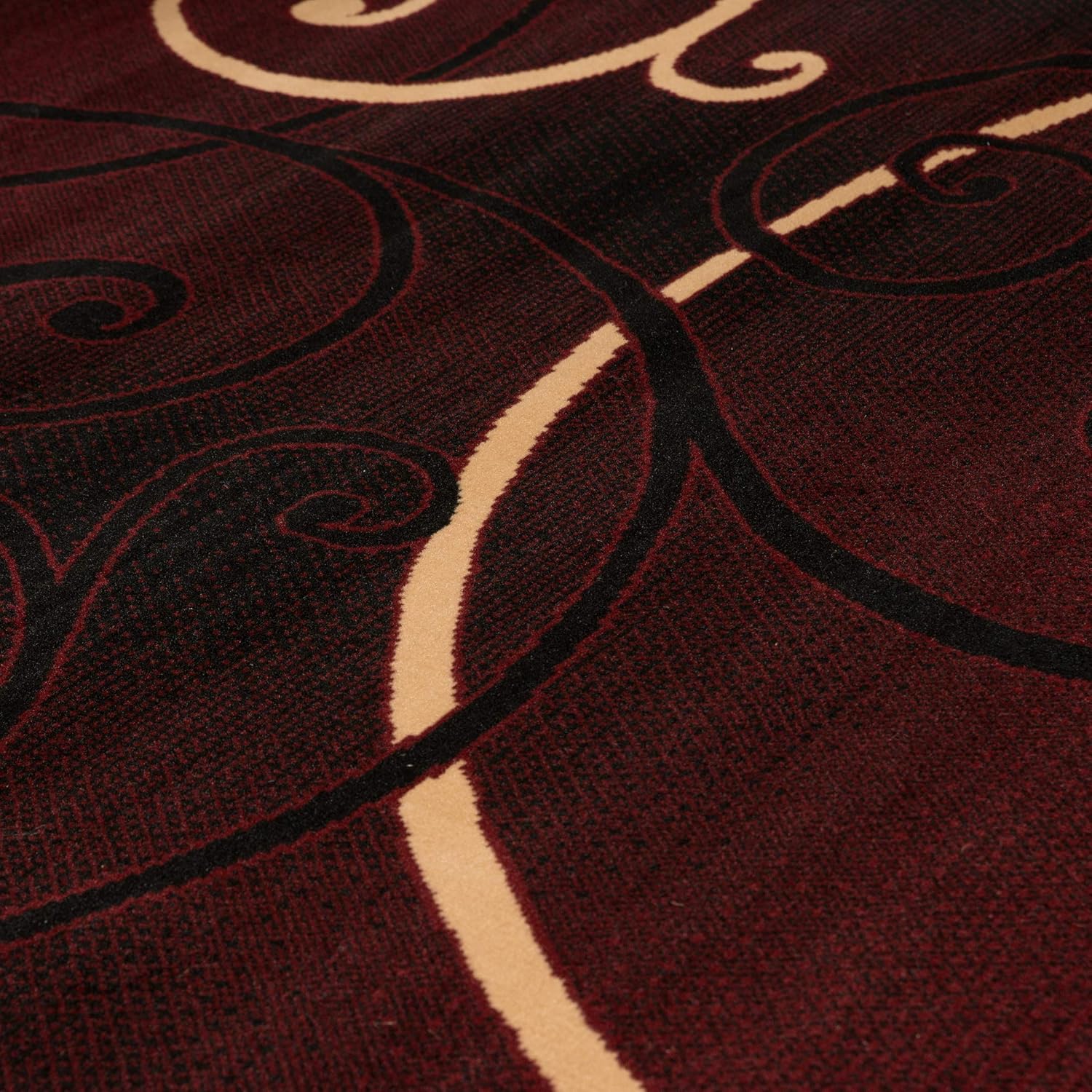 United Weavers Dallas Bangles – Alfombra decorativa de 2 x 8 pulgadas, alfombra moderna para interiores con patrón de desplazamiento y respaldo de