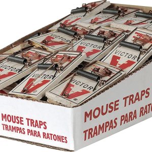 Victor Pest – Trampa para ratones con pedal de metal, 72 unidades, juego de 72 unidades Victor Pest – Trampa para ratones con pedal de metal, 72 unidades, juego de 72 unidades