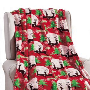 Manta de Navidad Ben&Jonah, perfecta para otoño e invierno. Diseños de Halloween y Navidad para cizallar con amigos y familia. Mide 50.0 x 59.8in y Manta de Navidad Ben&Jonah, perfecta para otoño e invierno. Diseños de Halloween y Navidad para cizallar con amigos y familia. Mide 50.0 x 59.8in y