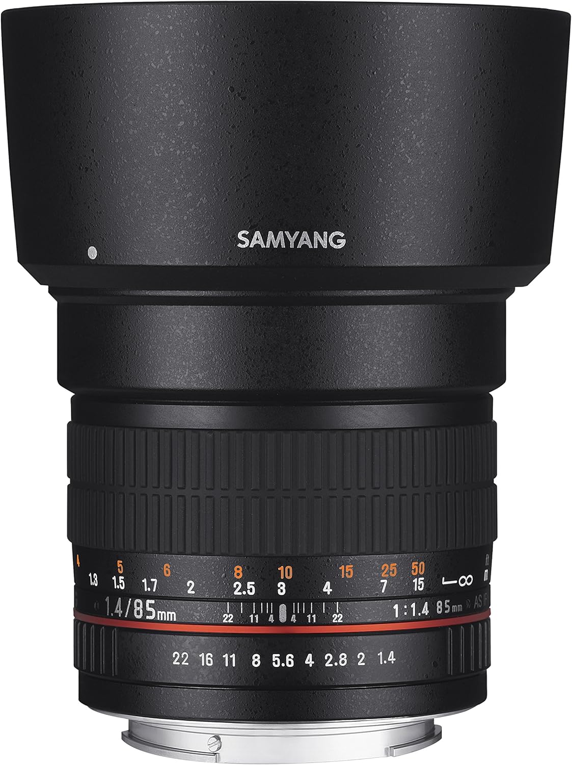 Lente Samyang, F1.4 de 3.35 pulgadas