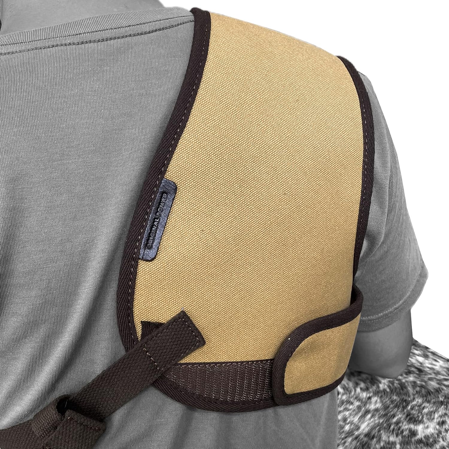 Chaleco protector de cuero para rifle de escopeta, chaleco acolchado reductor de retroceso, protector de campo con correas ajustables