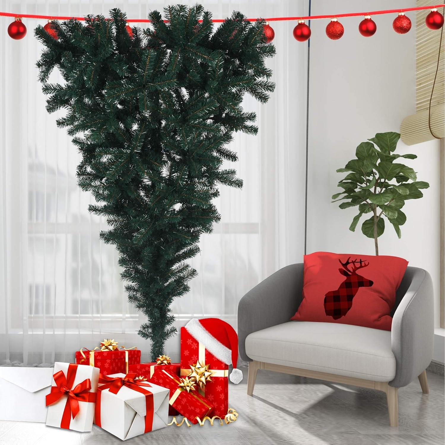 LUCKYERMORE – Árbol de Navidad artificial