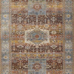 Momeni Izmir – Alfombra de poliéster con respaldo de algodón, multicolor, 2 x 3 pies Momeni Izmir – Alfombra de poliéster con respaldo de algodón, multicolor, 2 x 3 pies