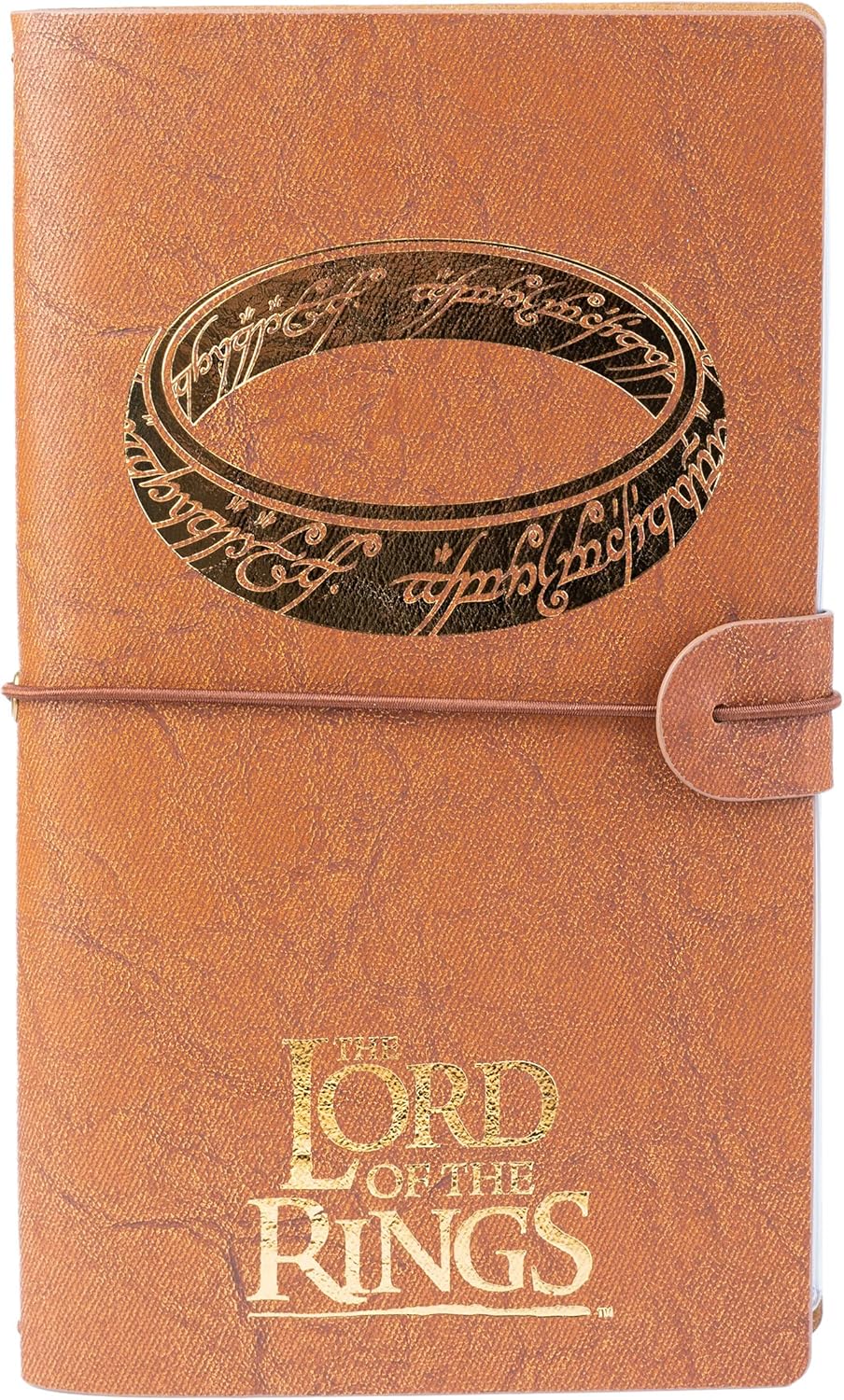 The Lord of The Rings Travel Notebook – The Lord of The Rings Notebook – Leatherette Notebook 19.6X12cm  Personal Diary – Notepad – Official Licensed