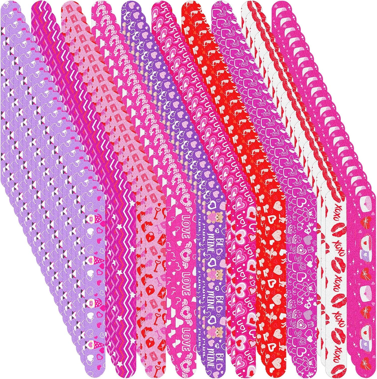 Juego de 200 limas de uñas a granel para uñas naturales, tableros de esmeril de doble cara, limas de uñas, limas de uñas, lima de uñas, herramienta