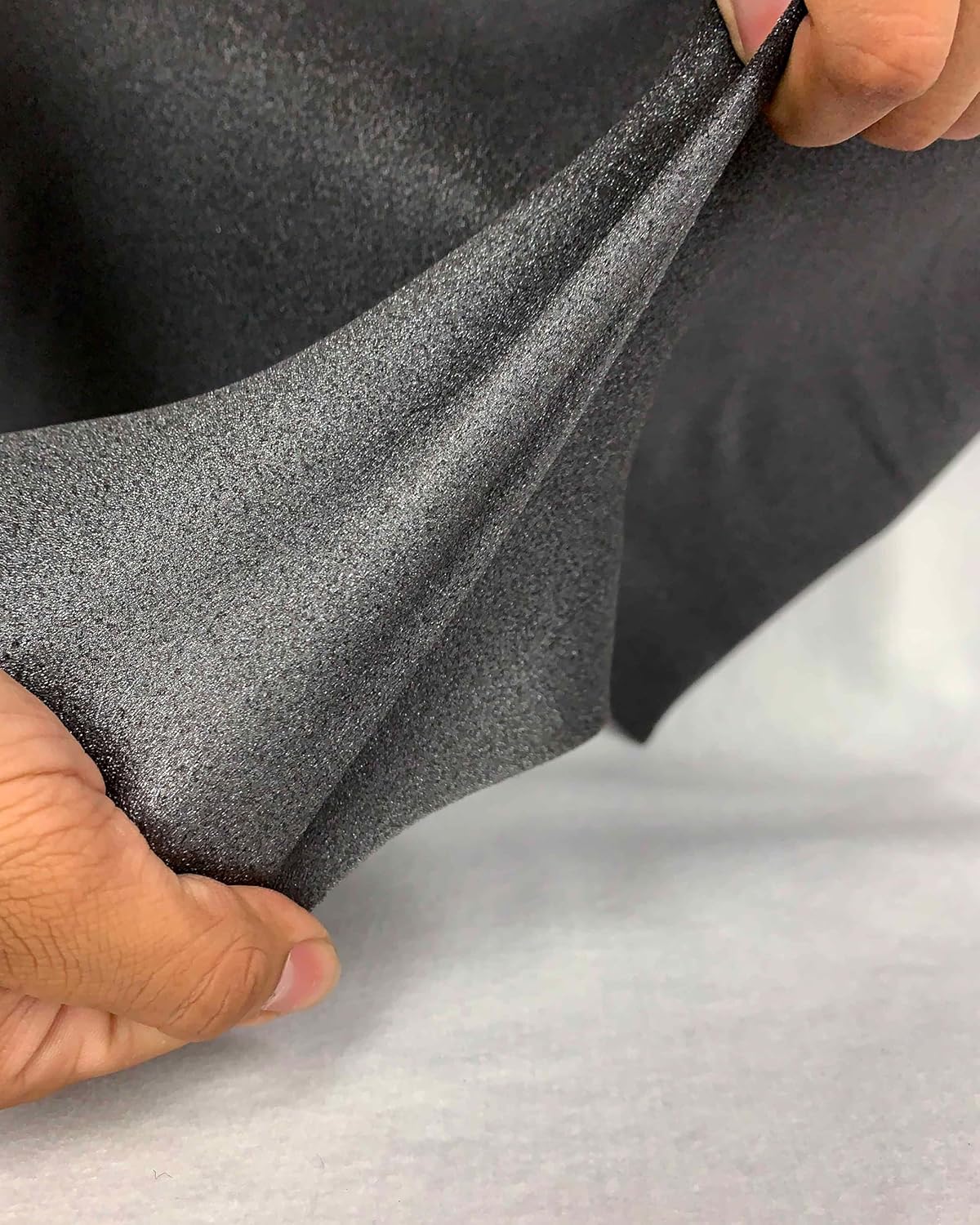 FabricEmpire Espuma de carbón elástico de densidad media de 60 pulgadas de ancho para artes y manualidades, vinilo, proyectos de tapicería para el