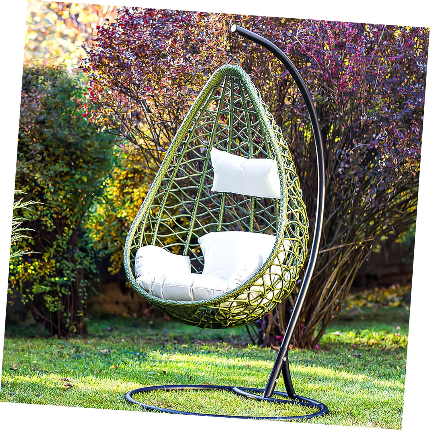 Sosoport Juego de 2 juegos de resorte con gancho colgante para silla colgante, hamaca de resorte, silla de patio, kit de estiramiento, hamaca al