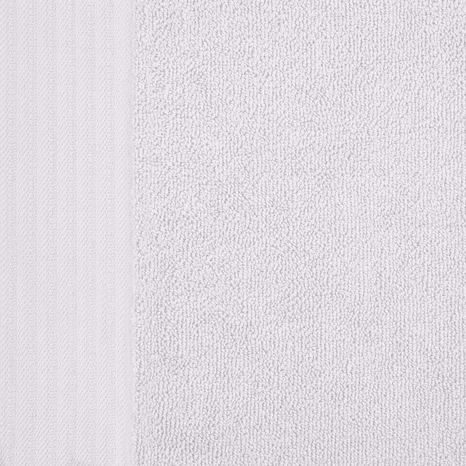 Superior Juego de 4 toallas de baño de algodón turco jacquard sólido para adultos y niños, artículos esenciales de baño, ducha, spa, piscina, secado
