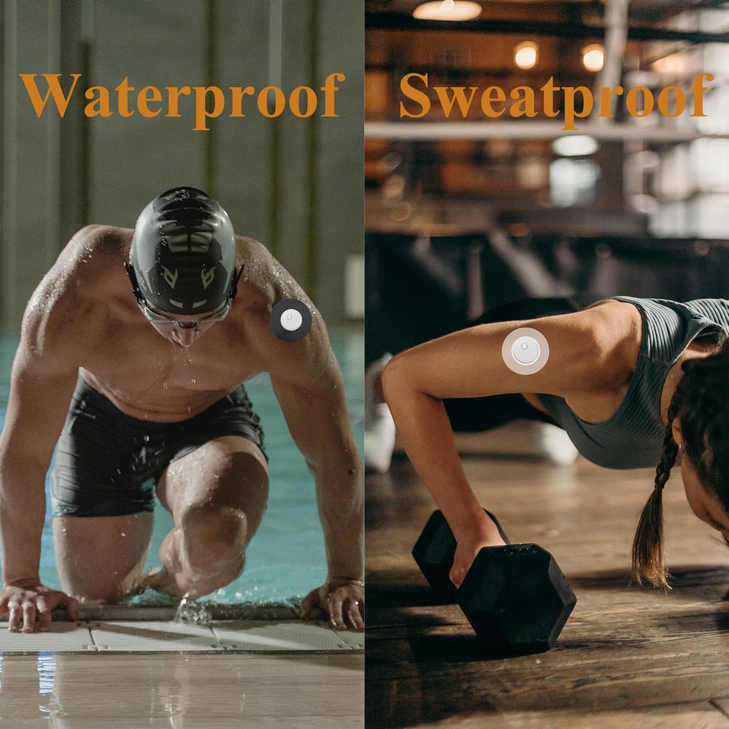 Libre 3 fundas de sensor impermeables, 36 piezas Freestyle Libre 3 cubiertas adhesivas parches adhesivos accesorios adhesivos cinta CGM protección