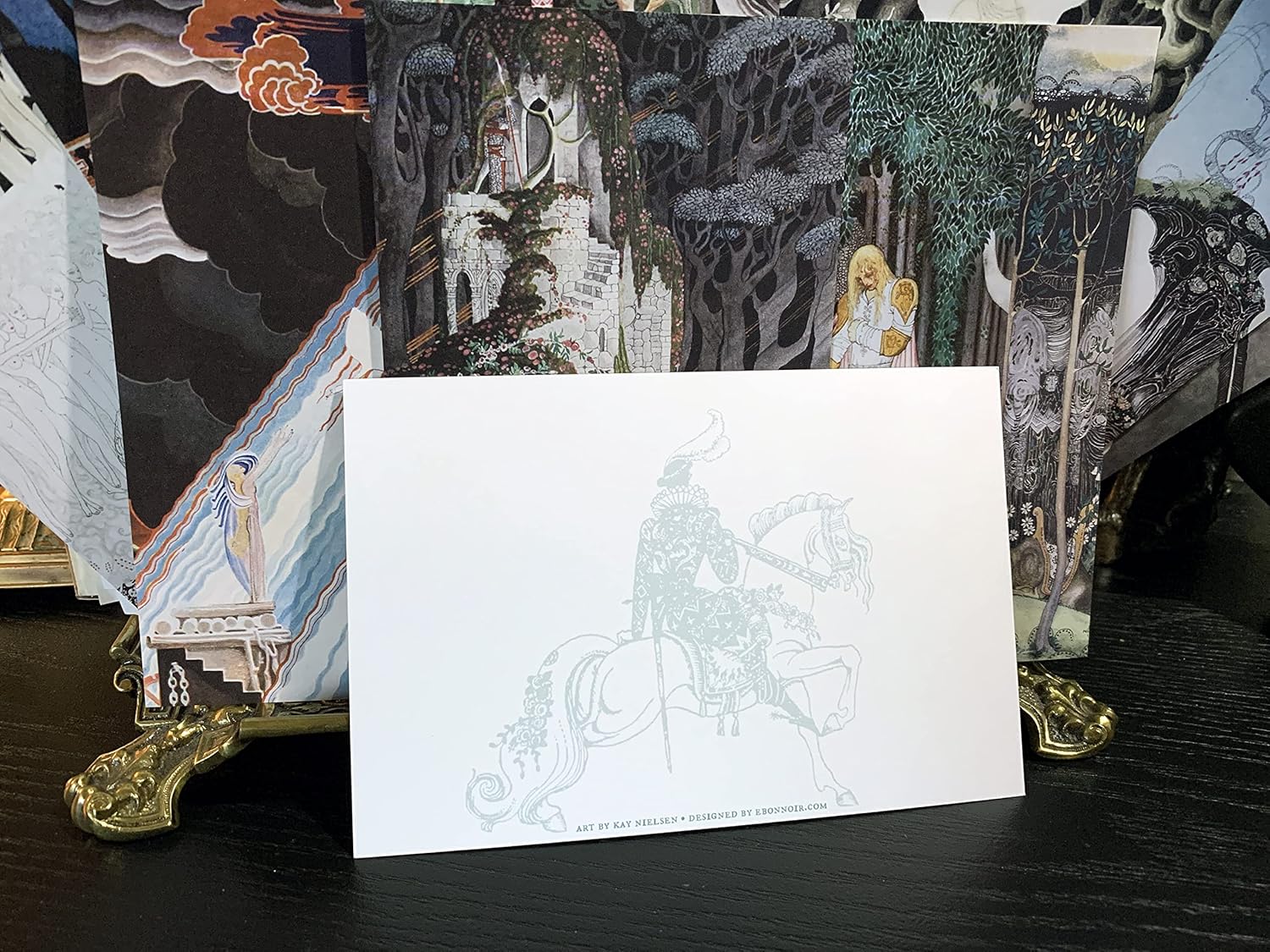 Fairytales by Kay Nielsen, PostcardGreeting Card Set, Exclusively Designed, 6 Designs, 12 Cards
