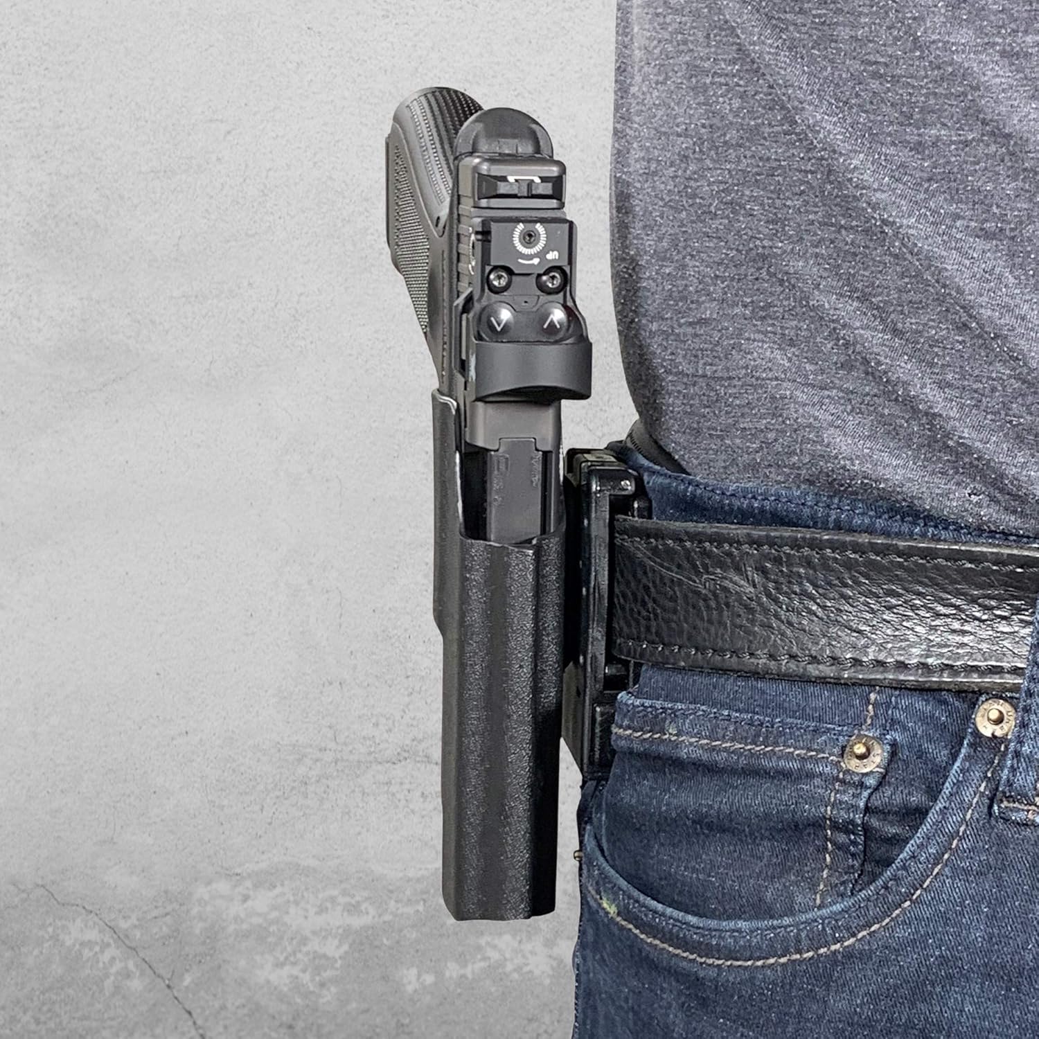 Black Scorpion Gear Pro IDPA Competition Holster se adapta a Tanfoglio Stock 3