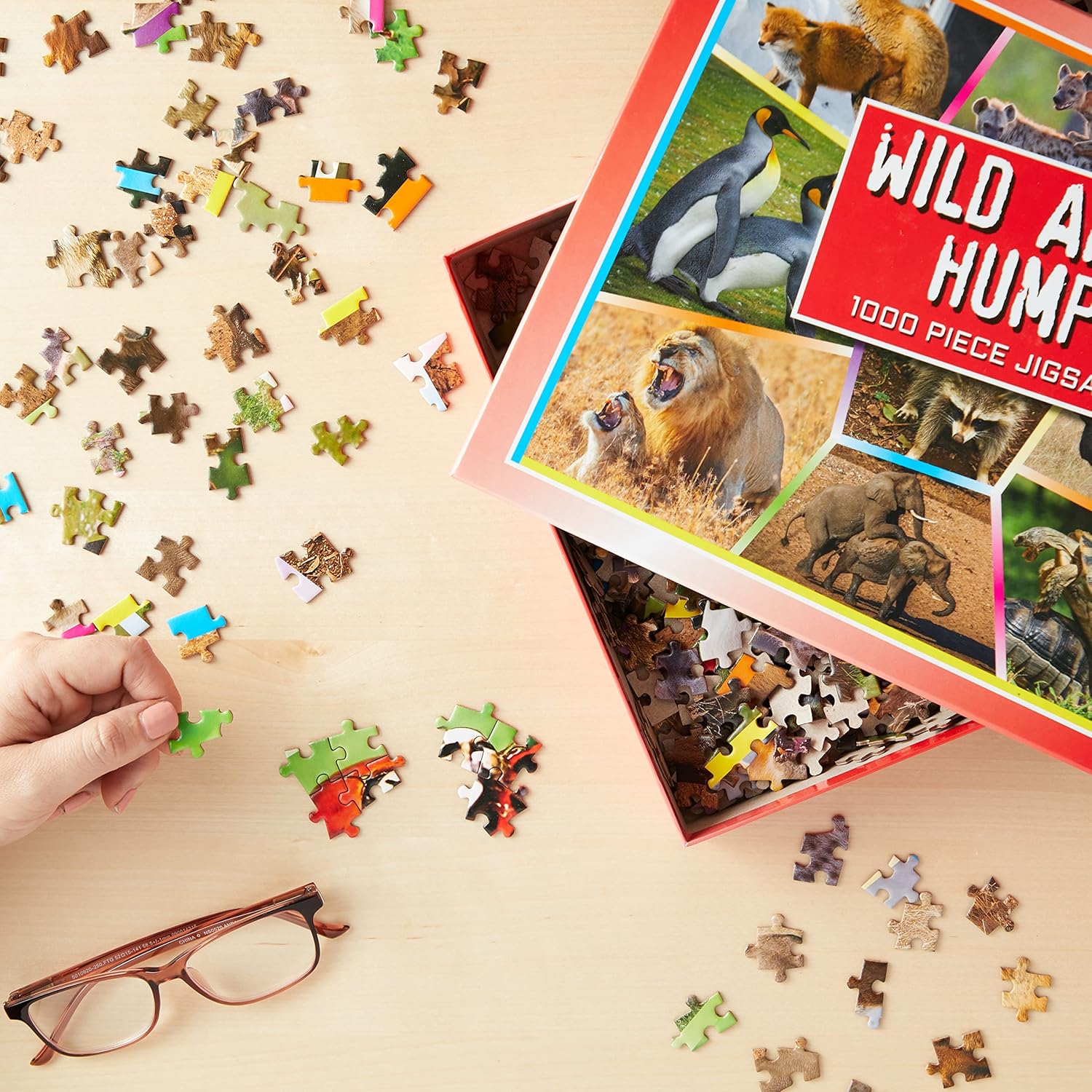 Wild Animals Humping – Rompecabezas de 1000 piezas para adultos