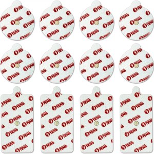 Electrodos compatibles con PowerDot 2.0 con conector magnético. 12 almohadillas de repuesto compatibles con PowerDot 2.0 de primera calidad (versión Electrodos compatibles con PowerDot 2.0 con conector magnético. 12 almohadillas de repuesto compatibles con PowerDot 2.0 de primera calidad (versión