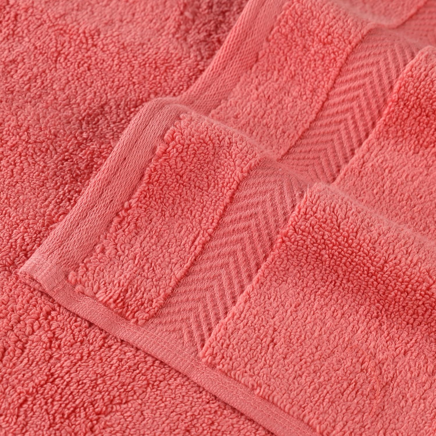 SUPERIOR Zero Twist – Juego de 6 toallas 100% de algodón, toallas de baño extrasuaves, toallas para la cara y toallas de mano, toallas de algodón de