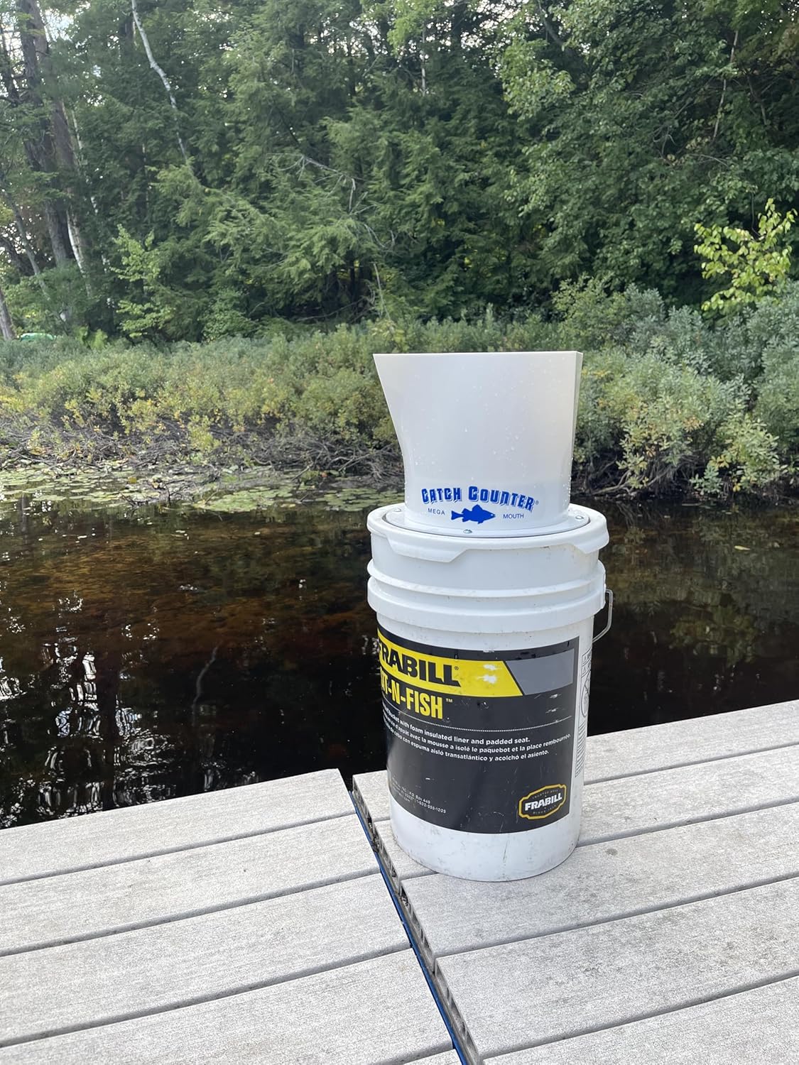 CatchCounter – Contador de captura de peces, boca mega para peces de pan a grandes crappies – Cualquier pez que se ajuste