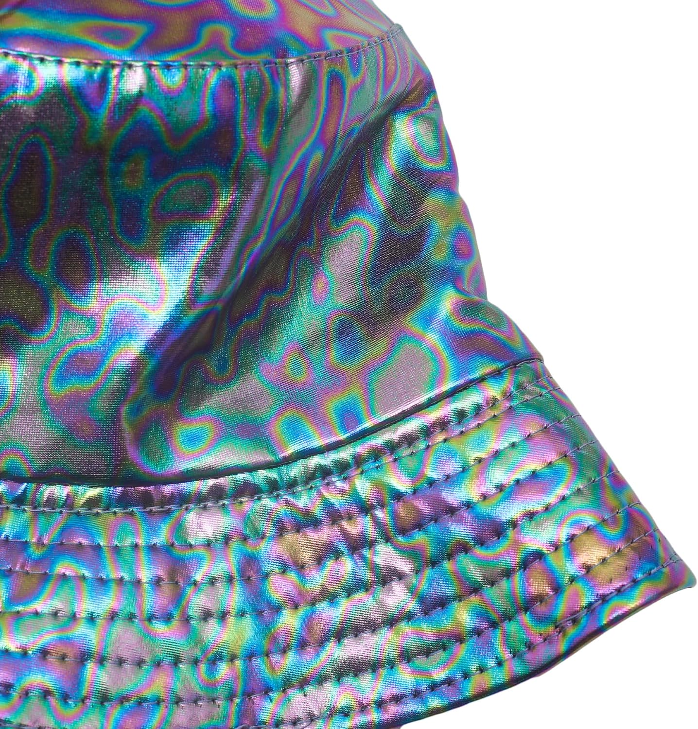 ZLYC Sombrero unisex de moda para pescadores de piel sintética impermeable