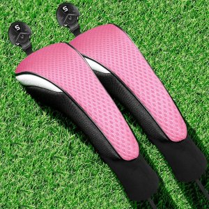 FINGER TEN Fundas para cabezas de palos de golf, híbridos de madera, paquete de 1234, fundas para la cabeza para hombres y mujeres de 3, 5, 7 X, con FINGER TEN Fundas para cabezas de palos de golf, híbridos de madera, paquete de 1234, fundas para la cabeza para hombres y mujeres de 3, 5, 7 X, con