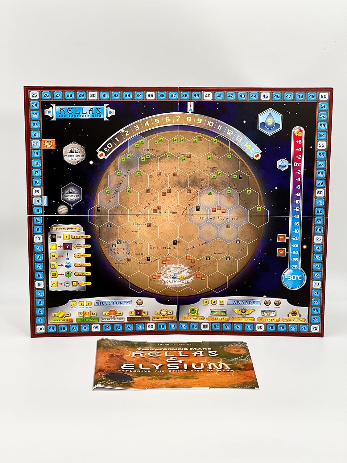 Stronghold Games Terraforming Hellas & Elysium the Other Side of Mars Expansión Juego de mesa