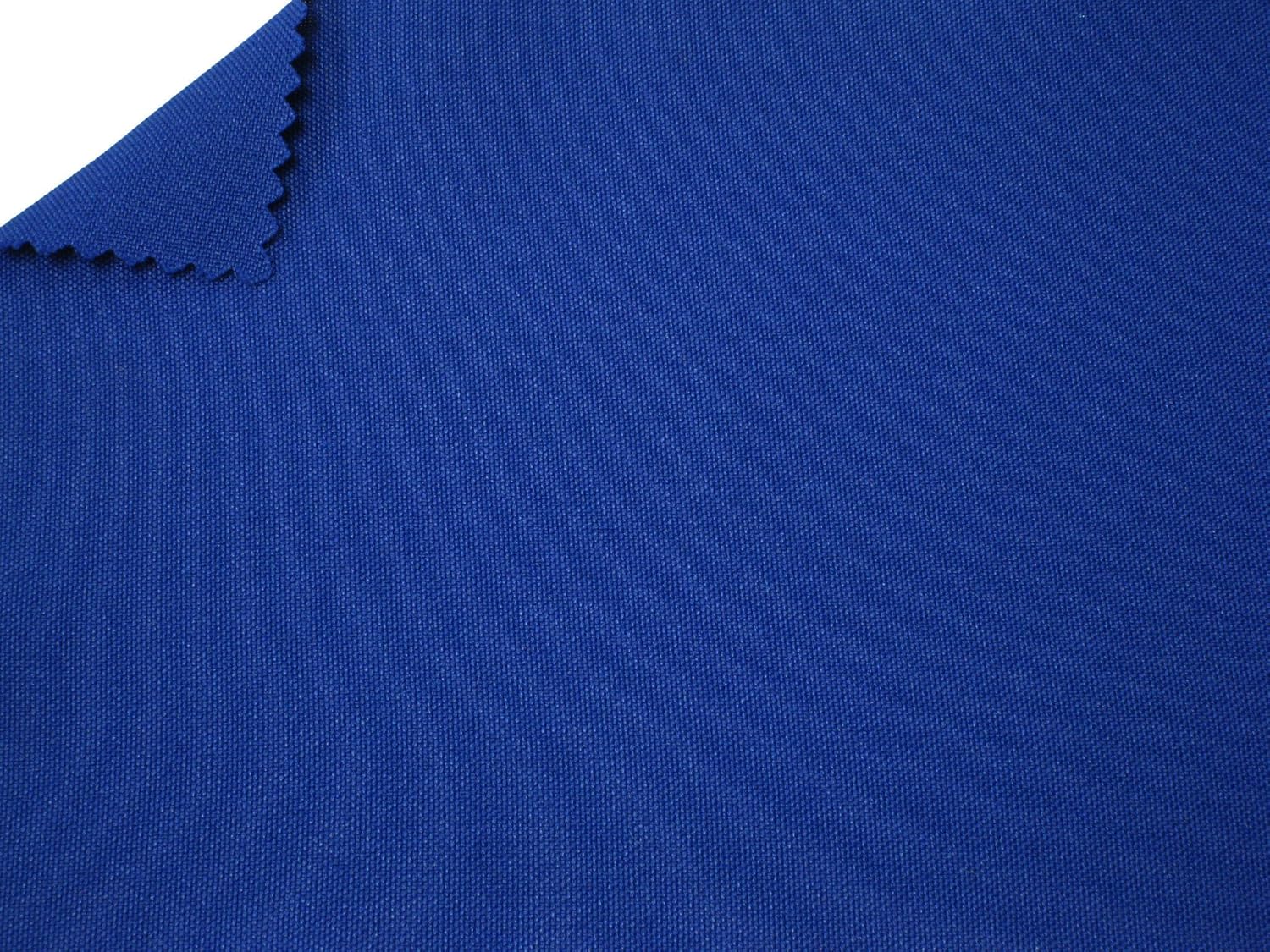 10 yardas de tela de popelina de poliéster de 60 pulgadas de ancho, color azul real, ideal para manteles, uniformes y más.