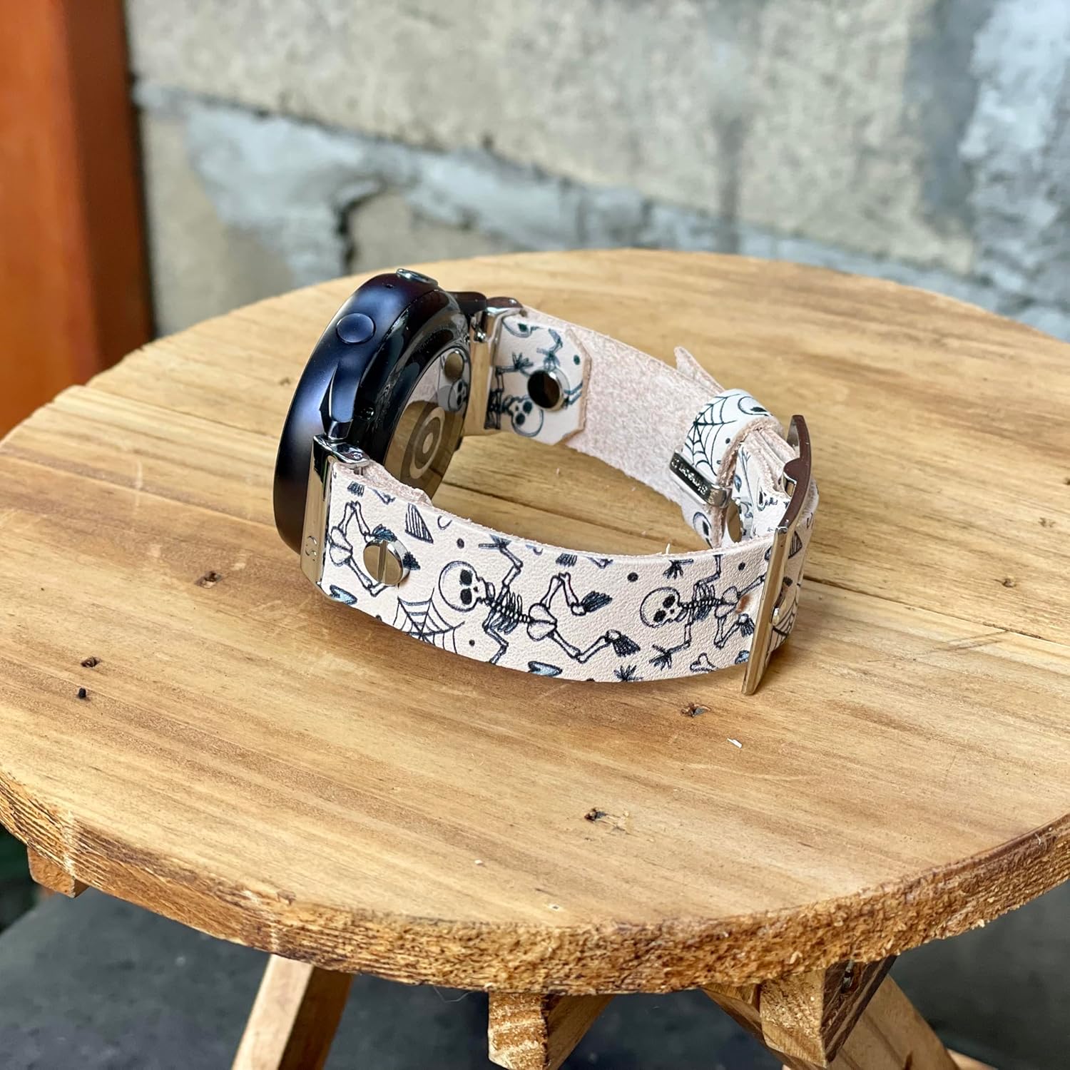 20mm Watch Band for Samsung Galaxy Watch 5 & 6 (44mm 40mm), Watch 6 Classic (43mm 47mm) Galaxy Watch 5 Pro 45mm – Halloween Motives Bracelet