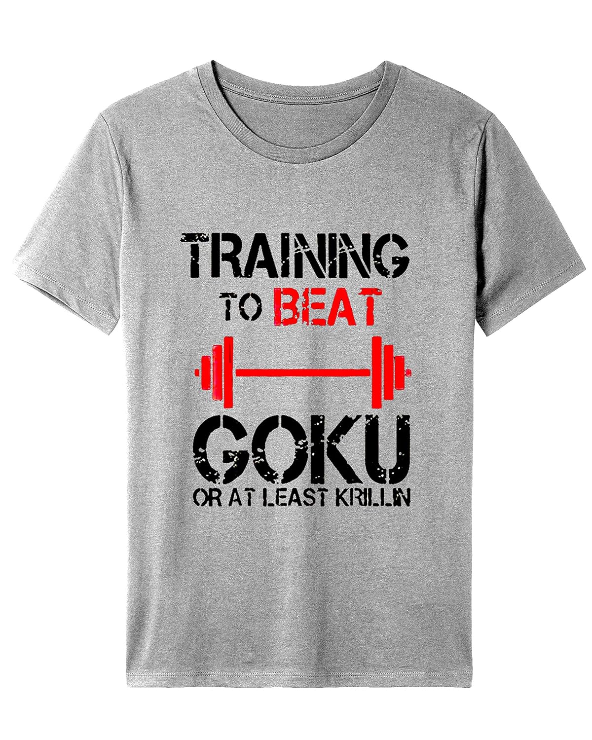 Super Saiyan Goku Training Gym T Shirt, Traning to Beat Goku