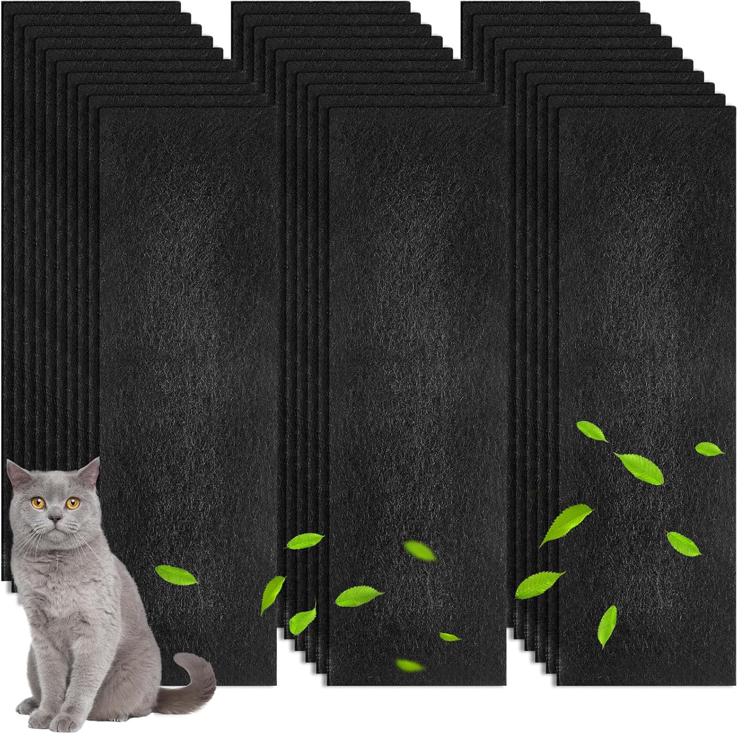 30 filtros de carbono compatibles con Litter-Robot 3 filtros de repuesto de carbón activado para gatos para mantener el hogar fresco, absorber
