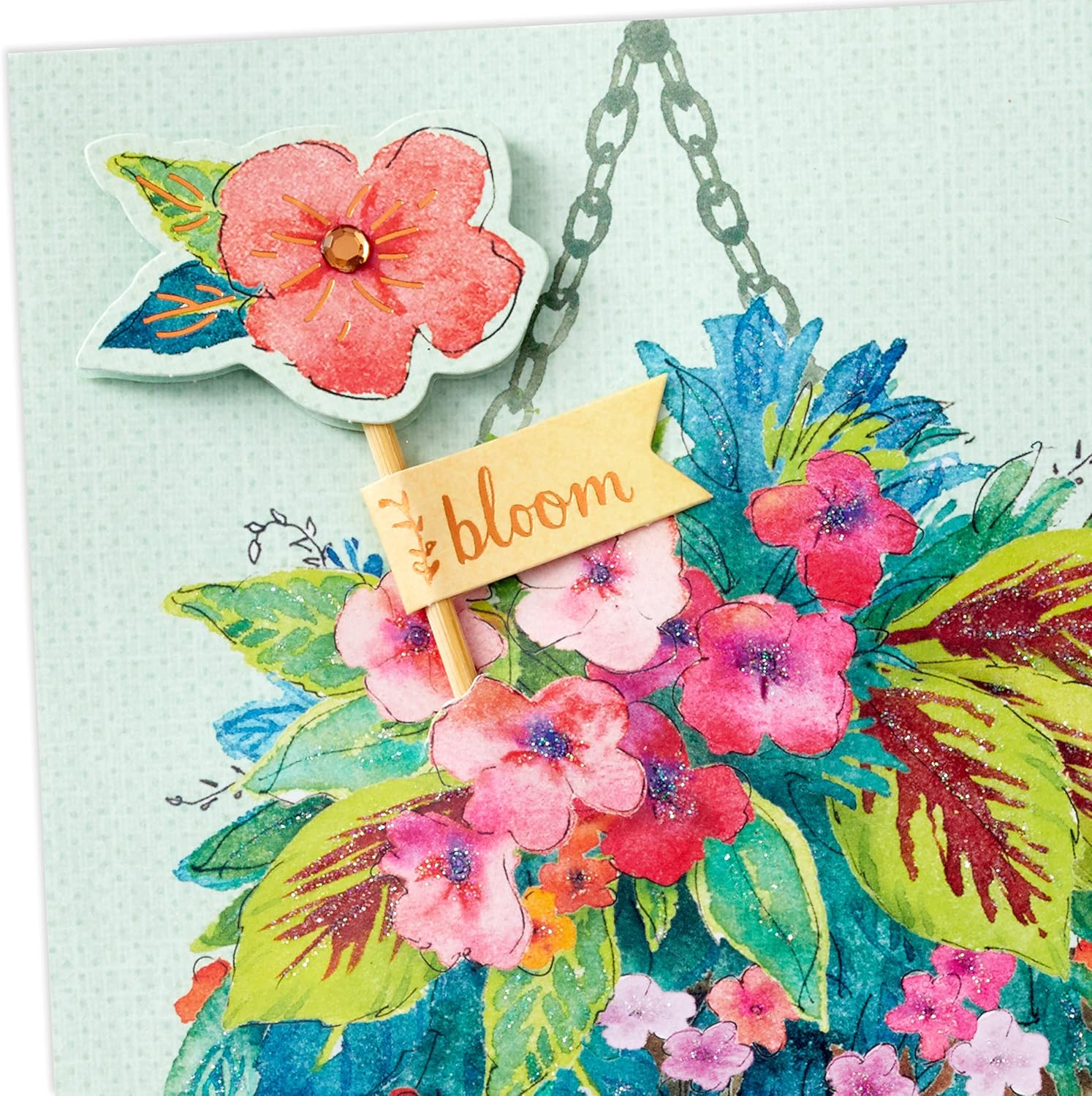 Hallmark Tarjeta del día de la madre (estaca extraíble para plantas)