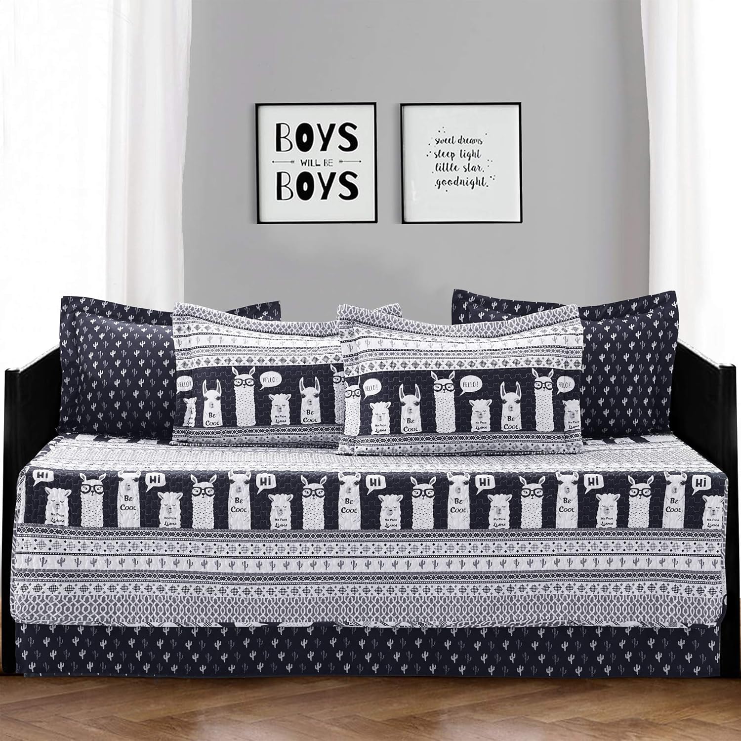 Juego de ropa de cama de decoración exuberante