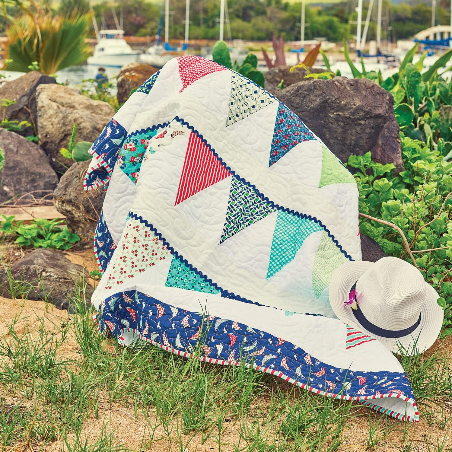 Missouri Star Quilt – Plantilla de acolchado triangular, regla triangular acrílica de 8 pulgadas de 60 grados para paquetes de dijes, pasteles de