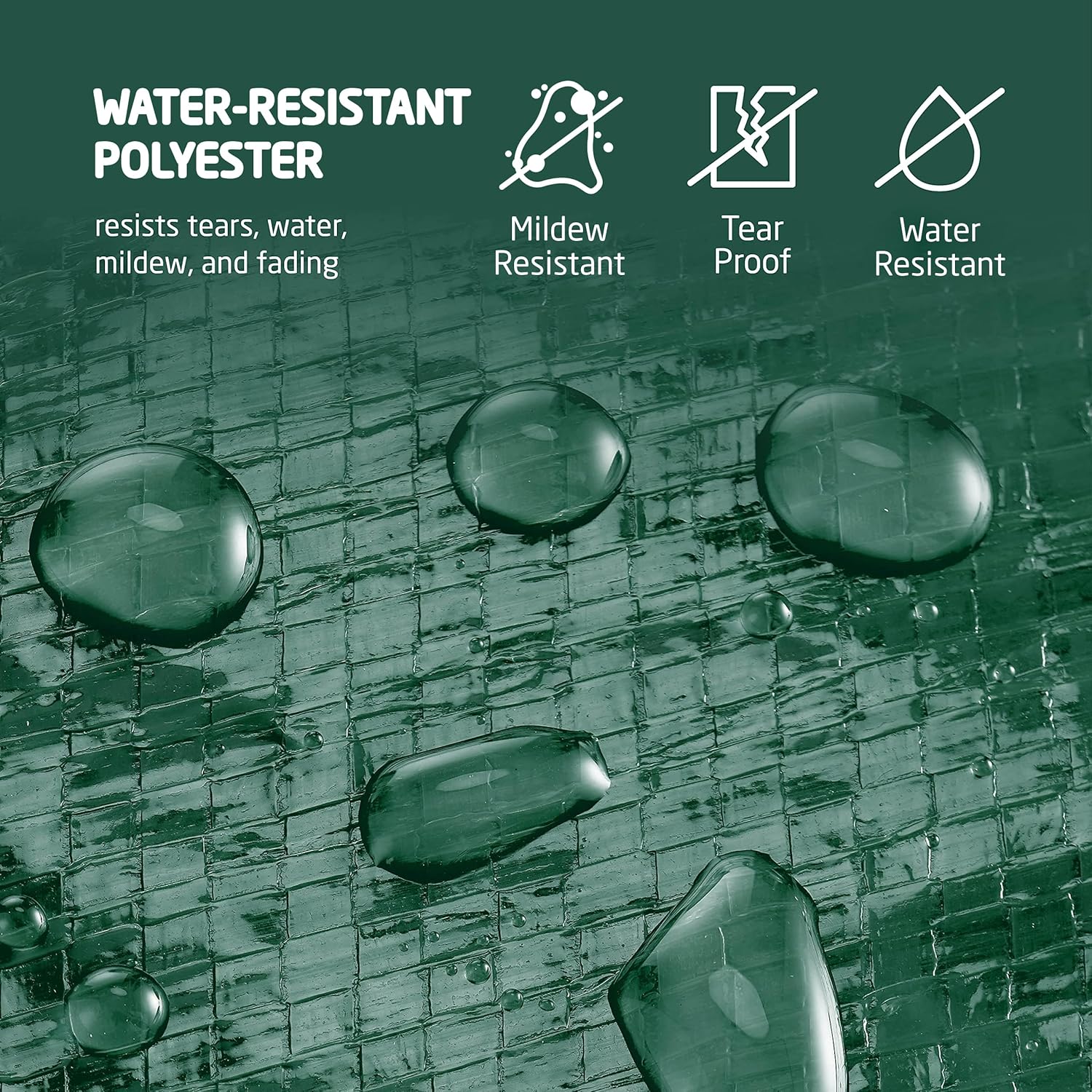 ZOBER Contenedor de almacenamiento de corona de Navidad de 30 pulgadas, resistente al agua, bolsa de almacenamiento con doble cremallera para