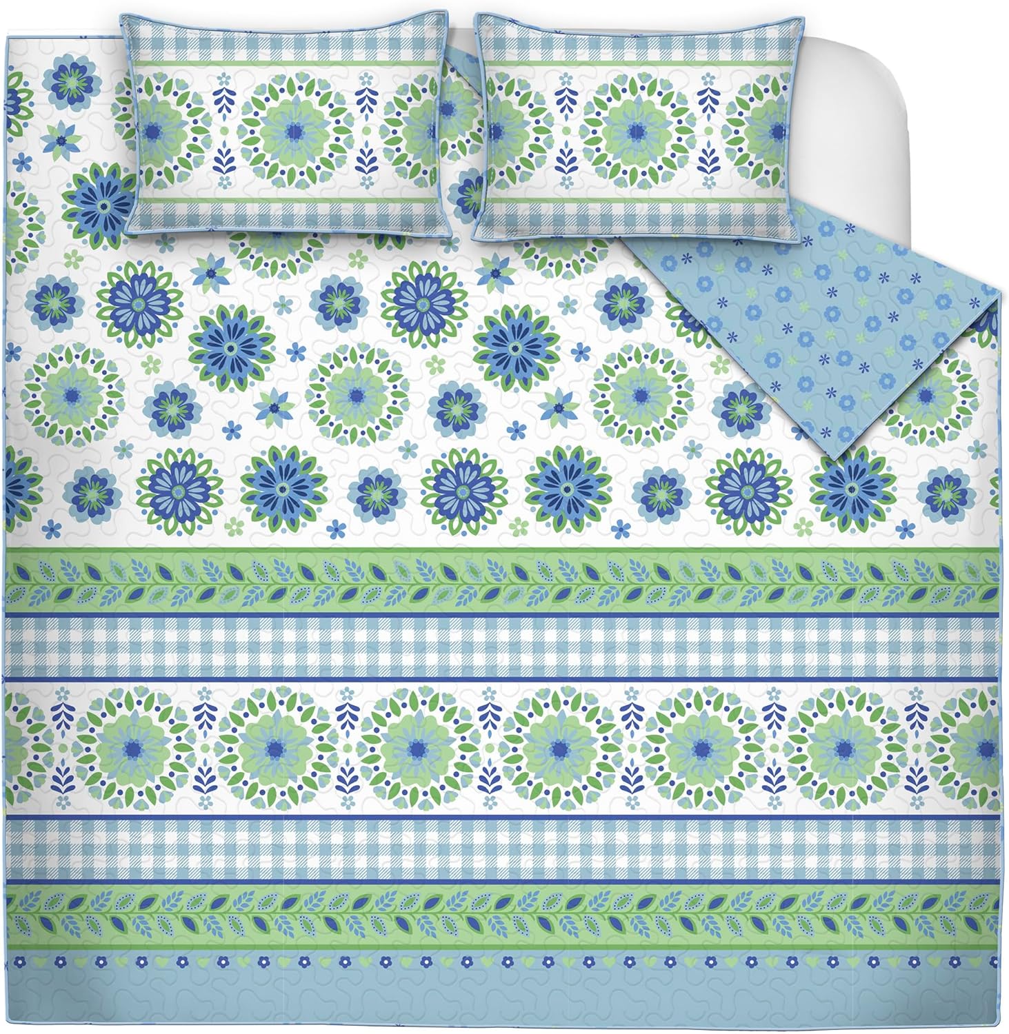 Colchas Hayley para cama individual, colcha suave de verano, colcha de microfibra ligera, colcha de estilo moderno para todas las estaciones, 2