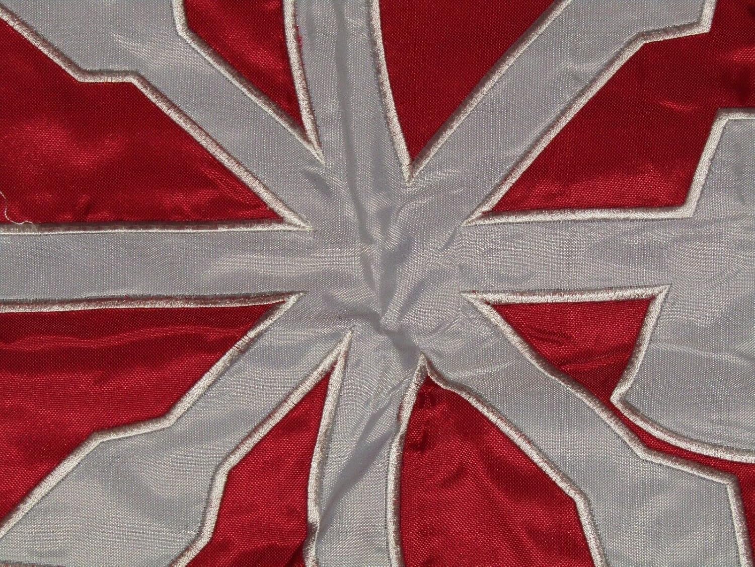 Premium 3×5 Embroidered 600D 2ply Nylon Flag 3’x5′