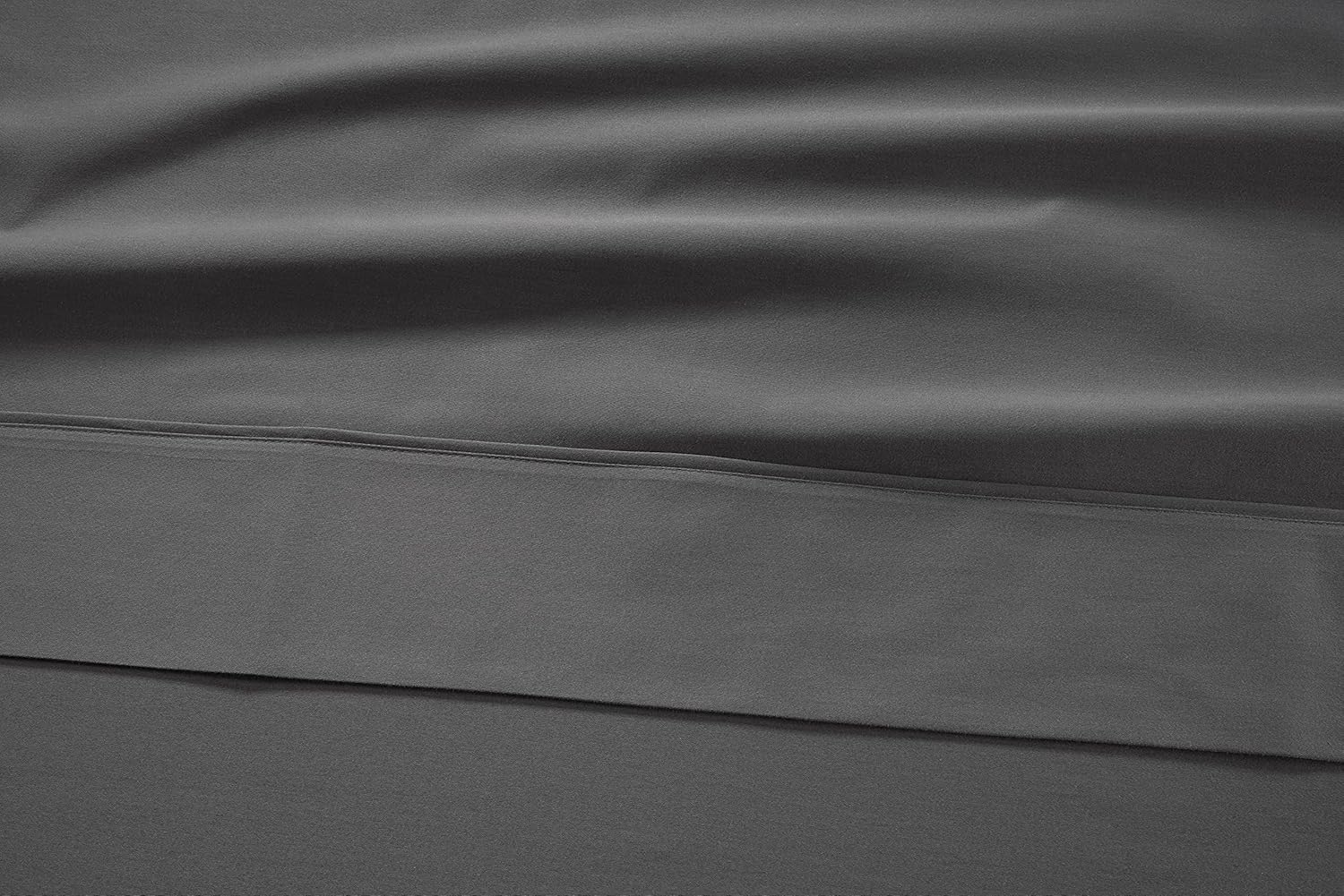 LANE LINEN – Sábanas tamaño California King, 450 hilos, 100% algodón, refrescantes, transpirables, con bolsillo profundo, 4 piezas, color carbón