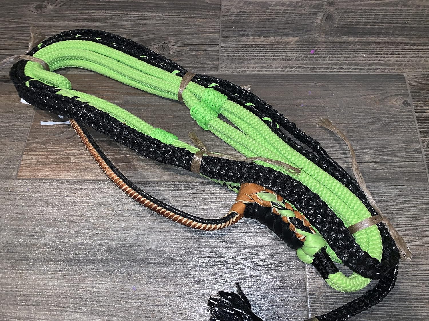 Cuerda de toro Poly Pro 9×7 LH 34″ x 34″ – EPT Bull Ropes Rodeo Rider 16′