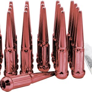 Tuercas de metal macizo con puntas para tapacubos, rosca M14 x 1.50 de 4.4 pulgadas de alto. Tuerca de clavija ciega de extremo cerrado, 1 cabeza de Tuercas de metal macizo con puntas para tapacubos, rosca M14 x 1.50 de 4.4 pulgadas de alto. Tuerca de clavija ciega de extremo cerrado, 1 cabeza de